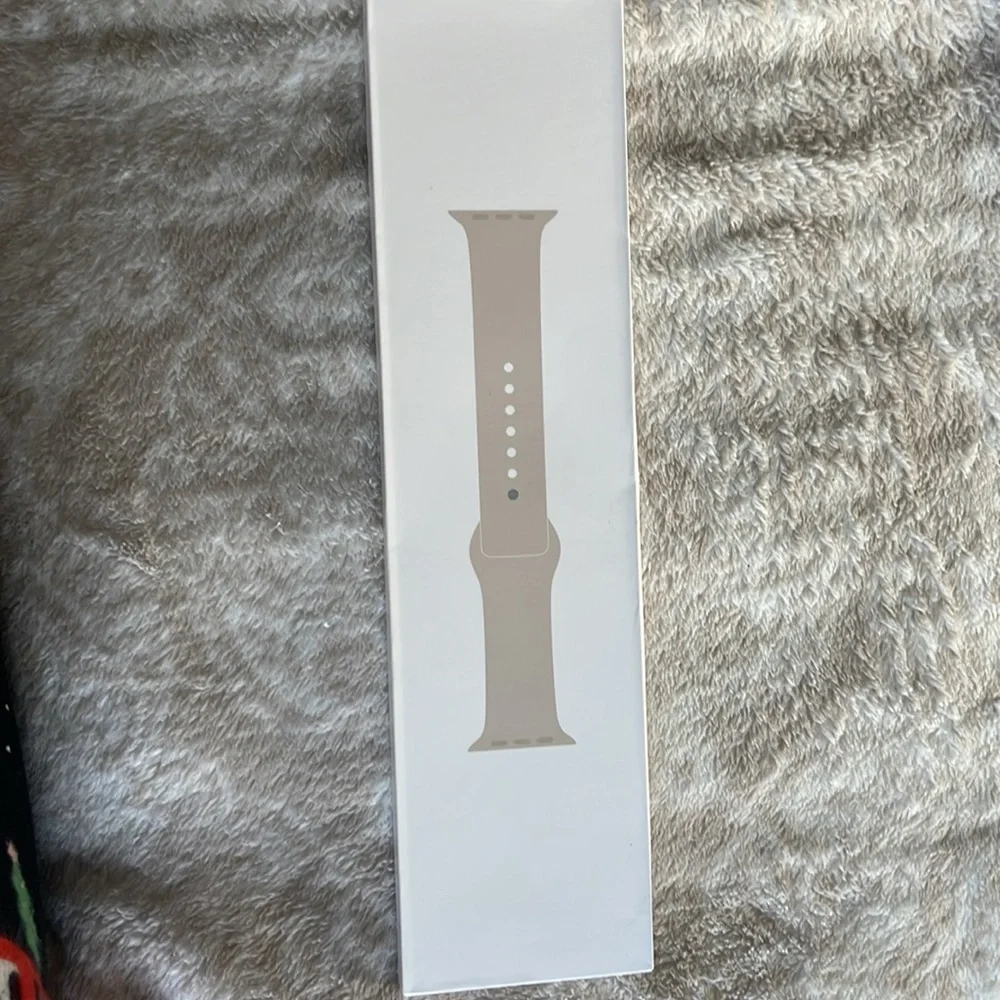 Apple Watch charger and sport band